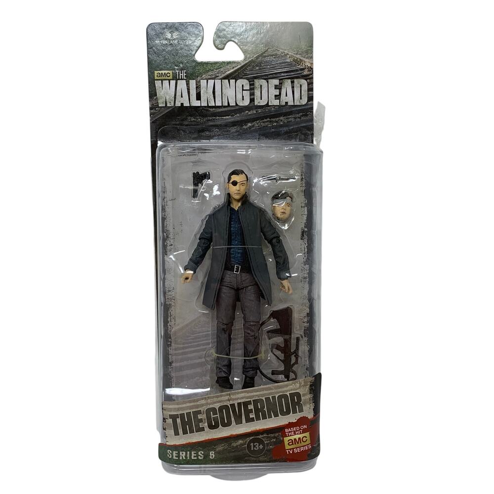 McFarlane AMC The Walking Dead Governor Action Figure Series 6 w/ Head & Gun